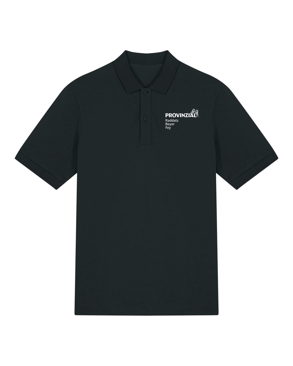 PROVINZIAL | POLOSHIRT | UNISEX | BLACK