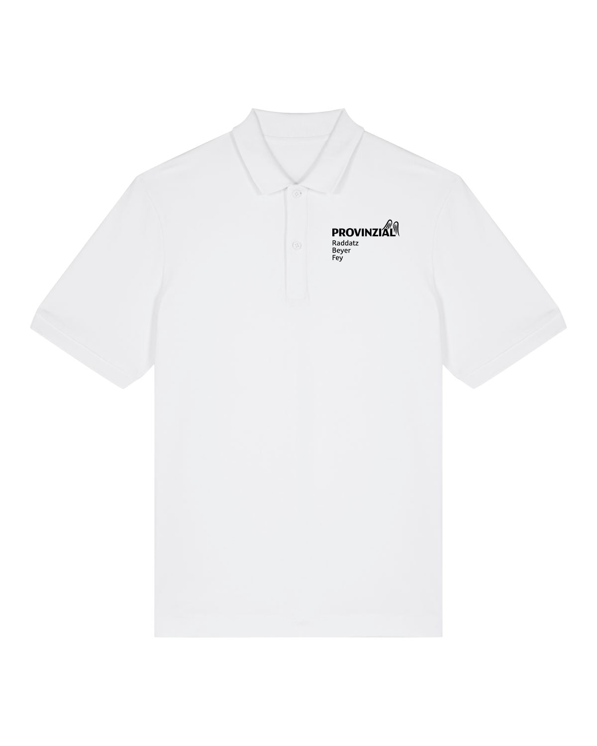 PROVINZIAL | POLOSHIRT | UNISEX | WHITE