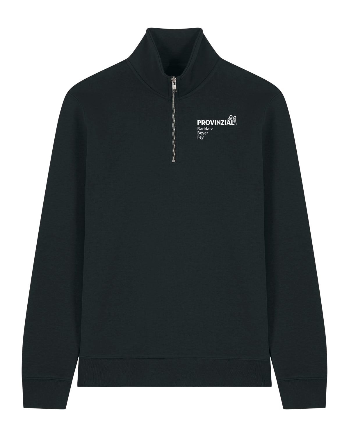 PROVINZIAL | ZIP SWEAT | UNISEX | BLACK