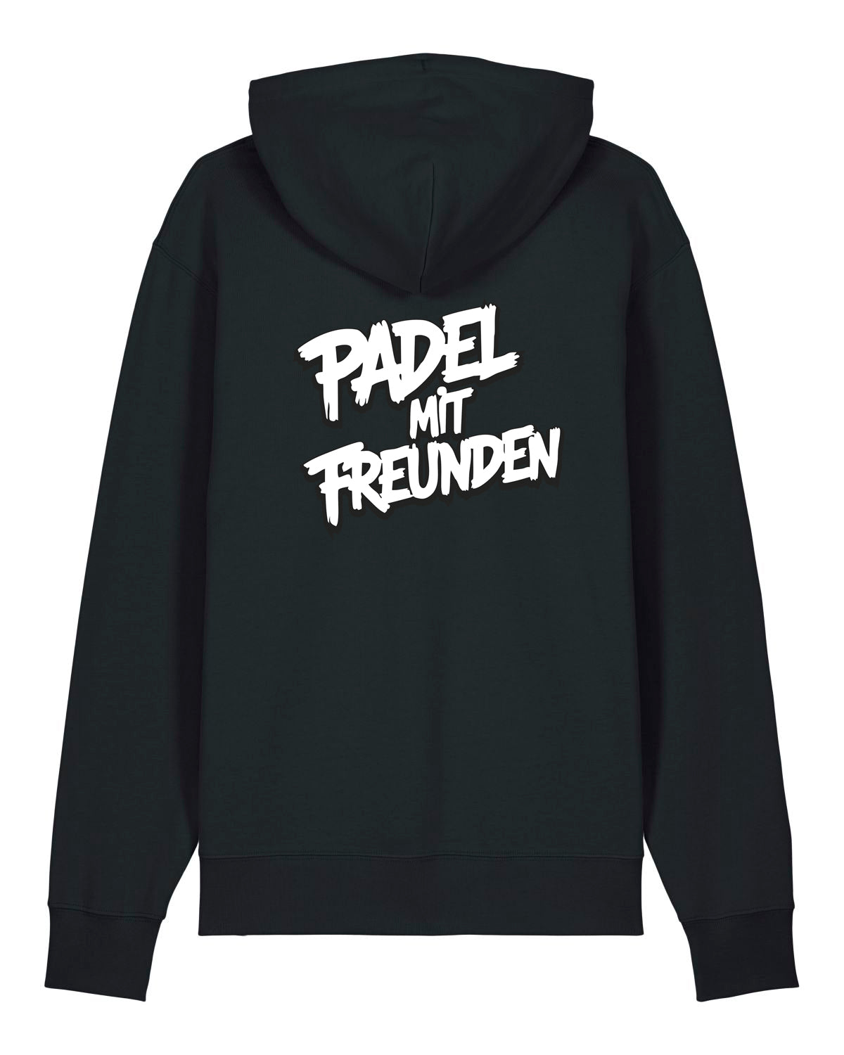PMF | HOODIE WITH BACKPRINT | UNISEX | BLACK