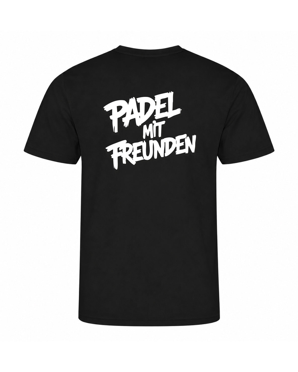 PMF | PERFORMANCE T-SHIRT WITH BACKPRINT | UNISEX | BLACK