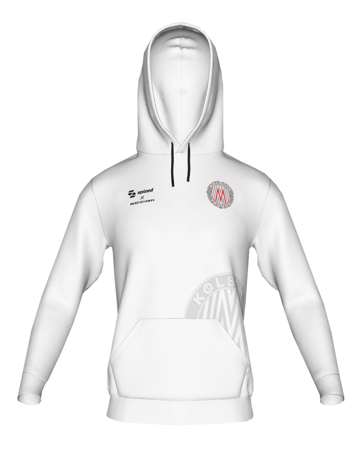 KÖLSCHE FRÜNDE | SPORT HOODIE | UNISEX | WHITE