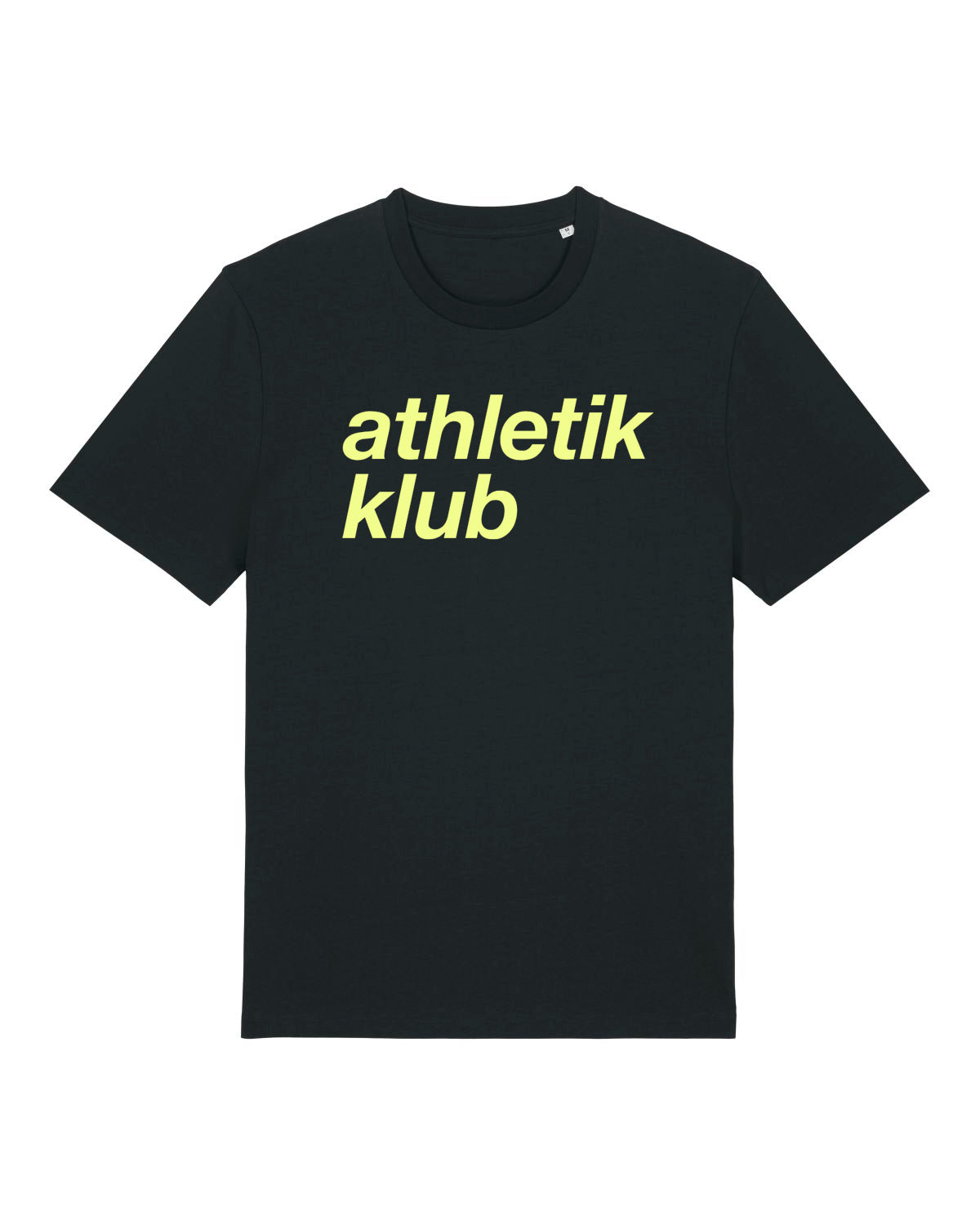 ATHL | T-SHIRT | UNISEX | BLACK | BIG LOGO
