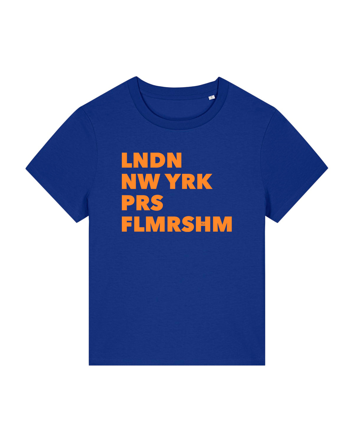 FLMRSHM | T-SHIRT | WOMEN | WORKER BLUE