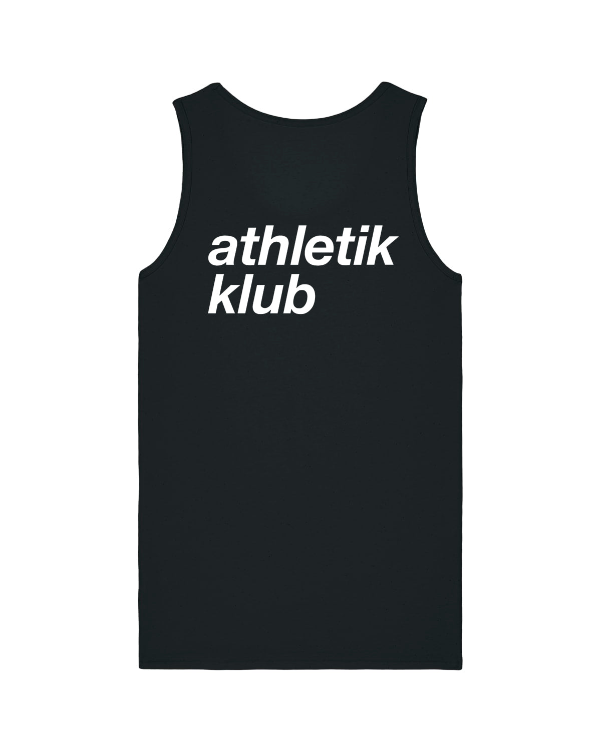 ATHL | TANKTOP WITH BACKPRINT | UNISEX | BLACK