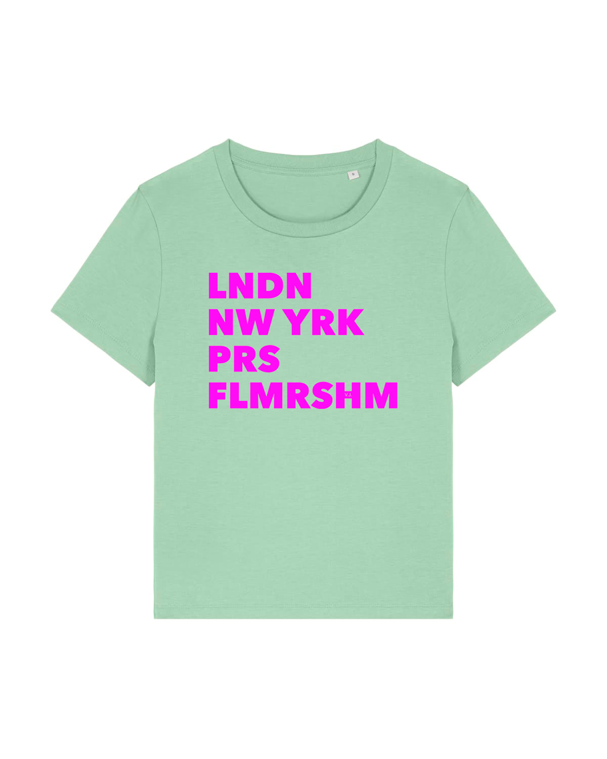FLMRSHM | T-SHIRT | WOMEN | MISTY JADE