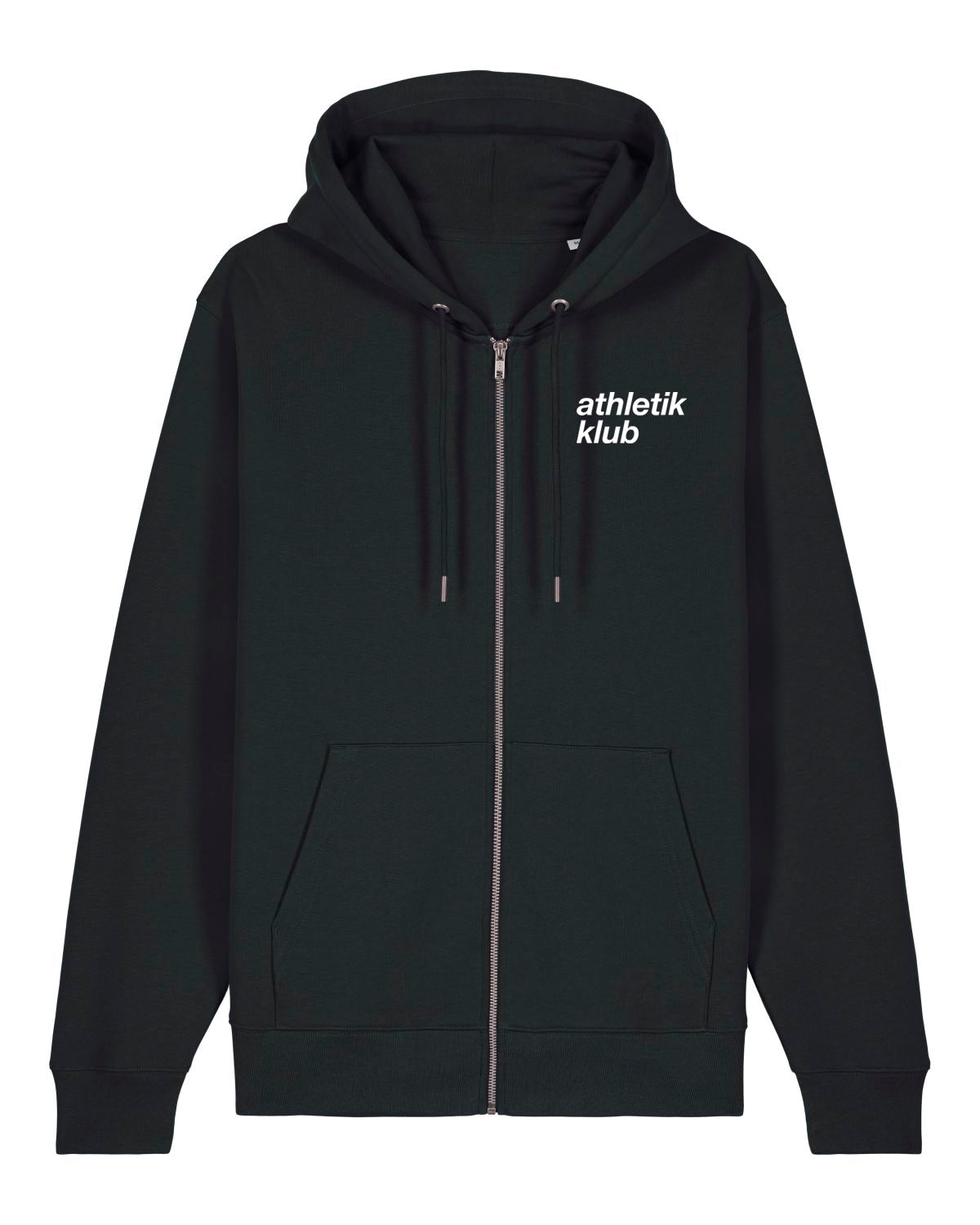 ATHL | ZIPPER WITH BACKPRINT | UNISEX | BLACK