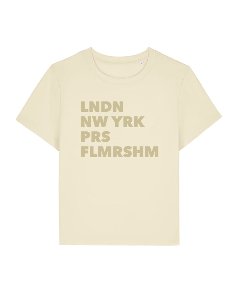FLMRSHM | T-SHIRT | WOMEN | HONEY PAPER