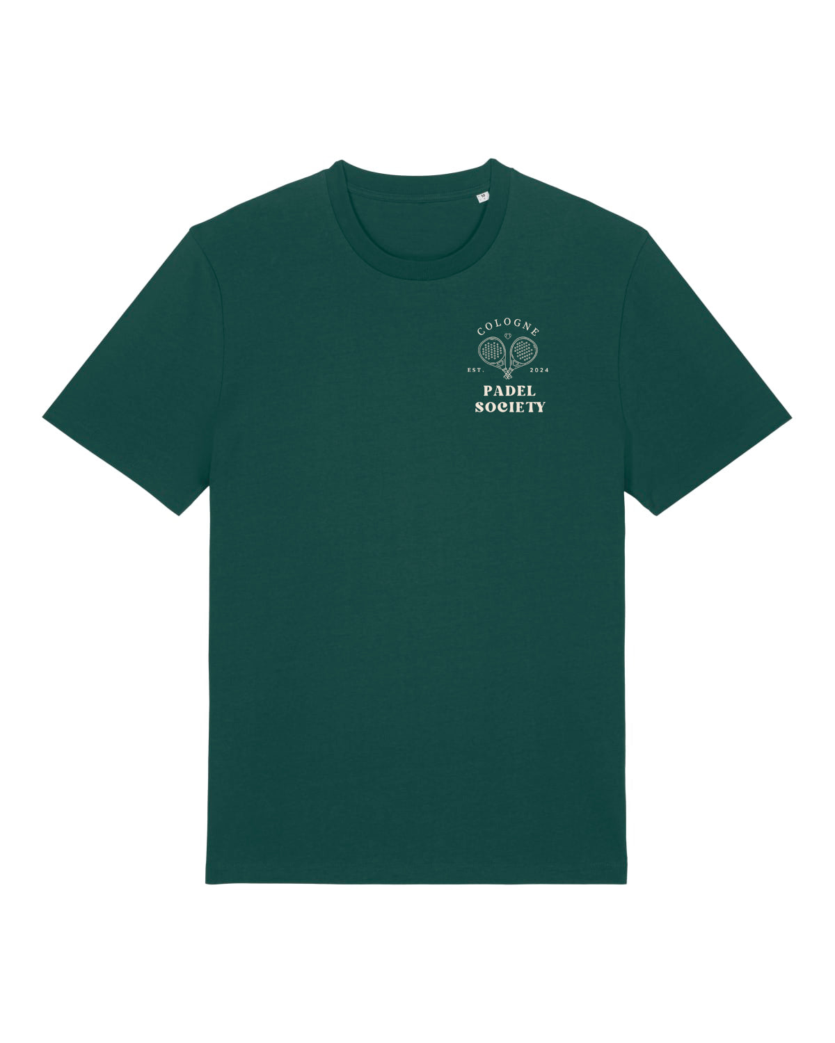 PADEL SOCIETY | T-SHIRT WITH BACKPRINT | UNISEX | DARK GREEN