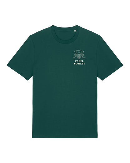 PADEL SOCIETY | T-SHIRT WITH BACKPRINT | UNISEX | DARK GREEN