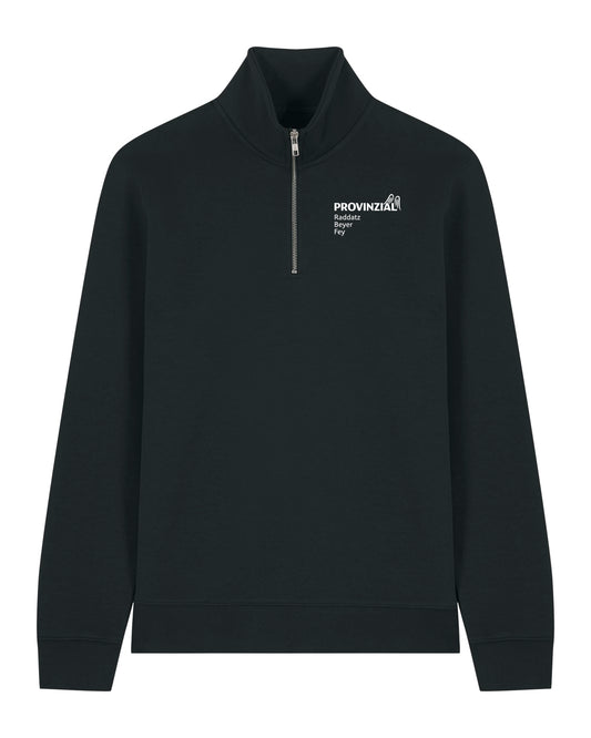 PROVINZIAL | ZIP SWEAT | UNISEX | BLACK