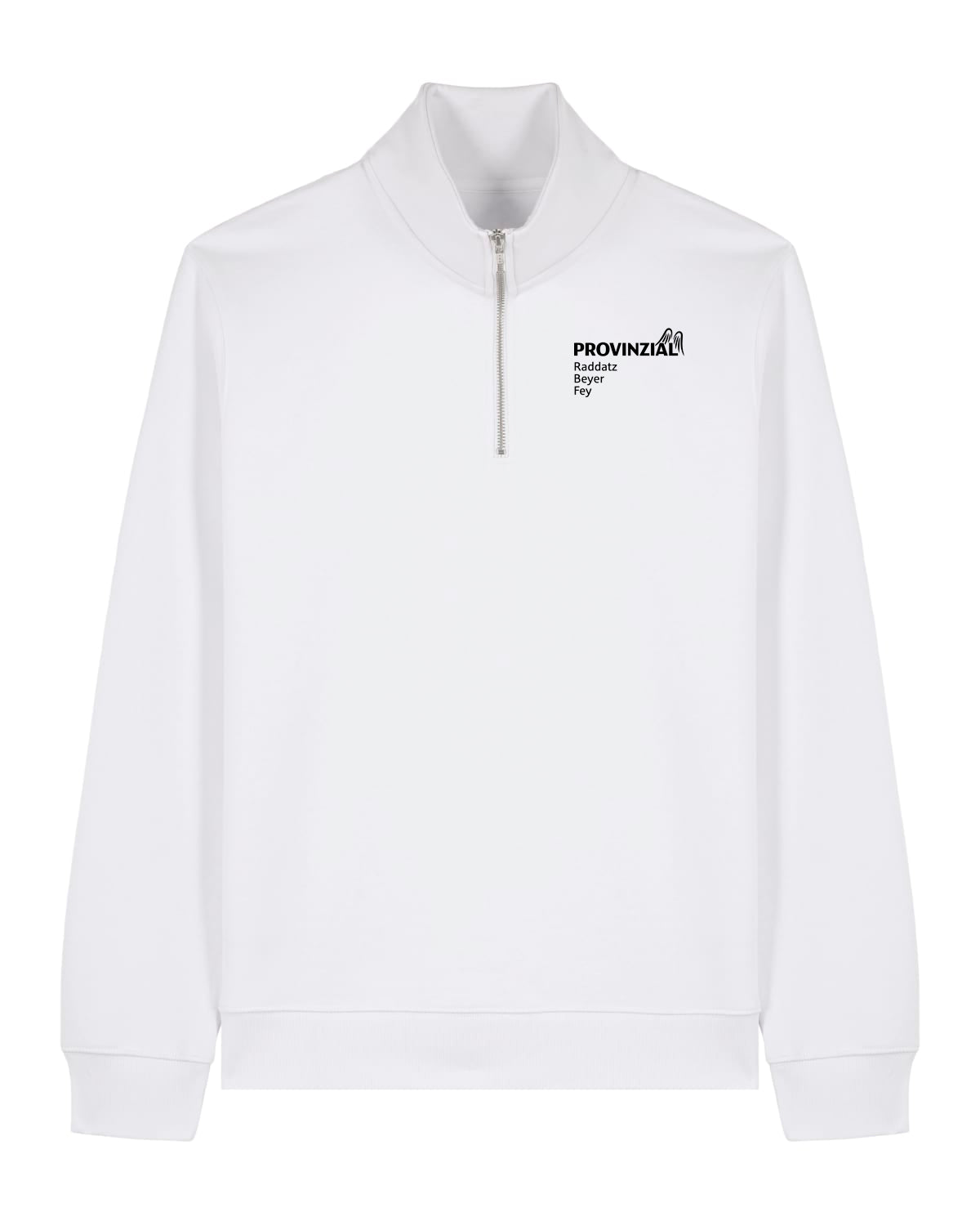 PROVINZIAL | ZIP SWEAT | UNISEX | WHITE