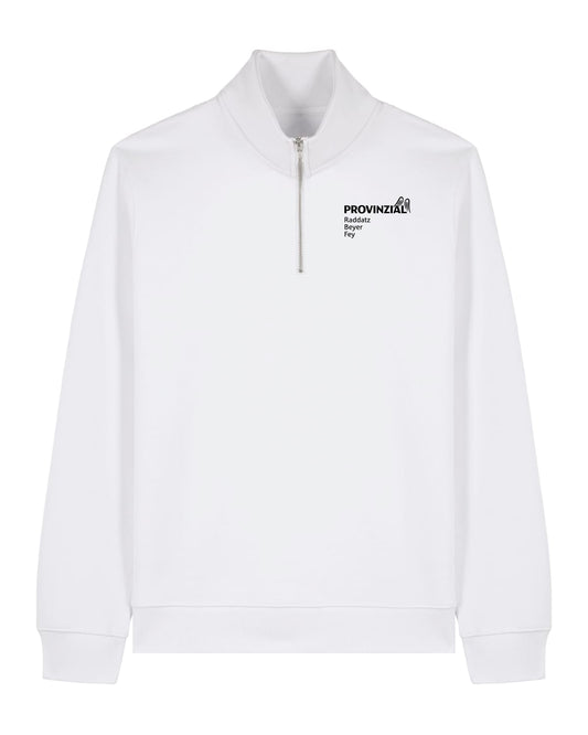 PROVINZIAL | ZIP SWEAT | UNISEX | WHITE