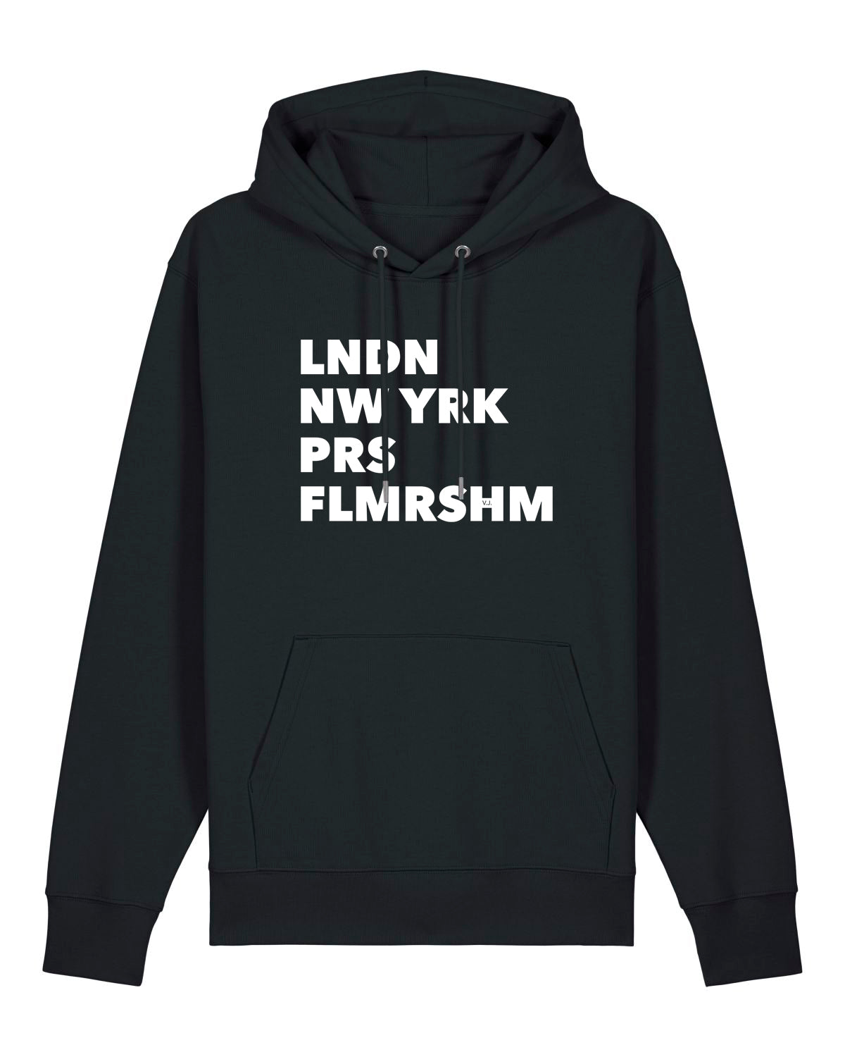 FLMRSHM | HOODIE | UNISEX | BLACK
