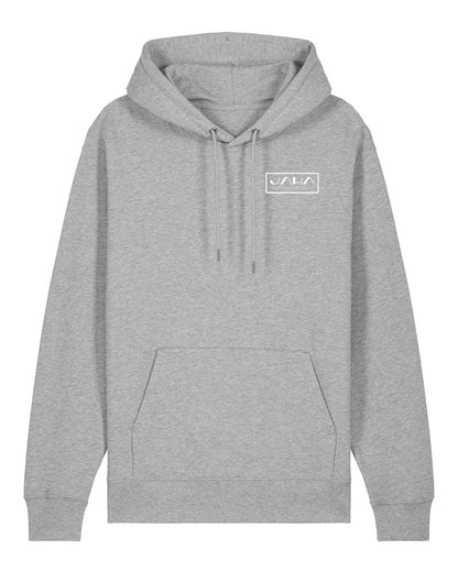 JAHA | HOODIE WITH BACKPRINT | UNFORCED ERROR CLUB | UNISEX | GREY