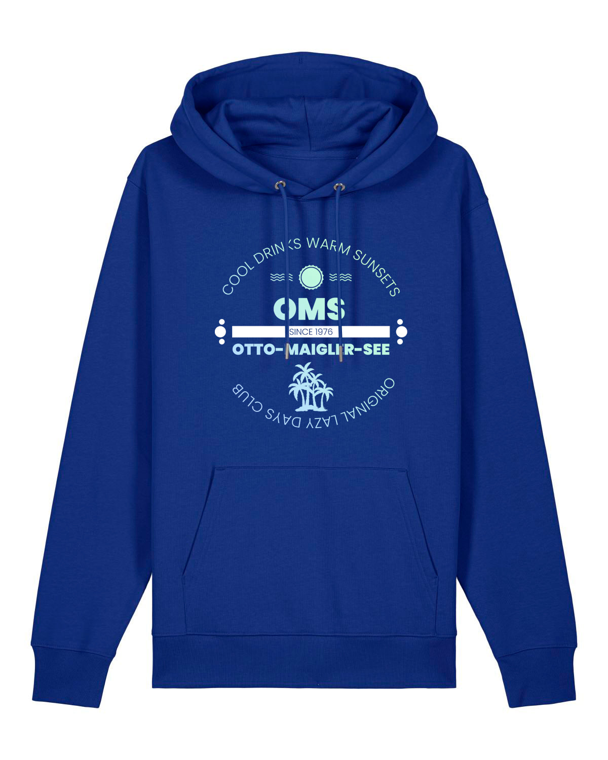 OMS | HOODIE | UNISEX | WORKER BLUE