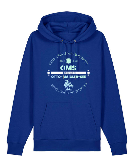 OMS | HOODIE | UNISEX | WORKER BLUE