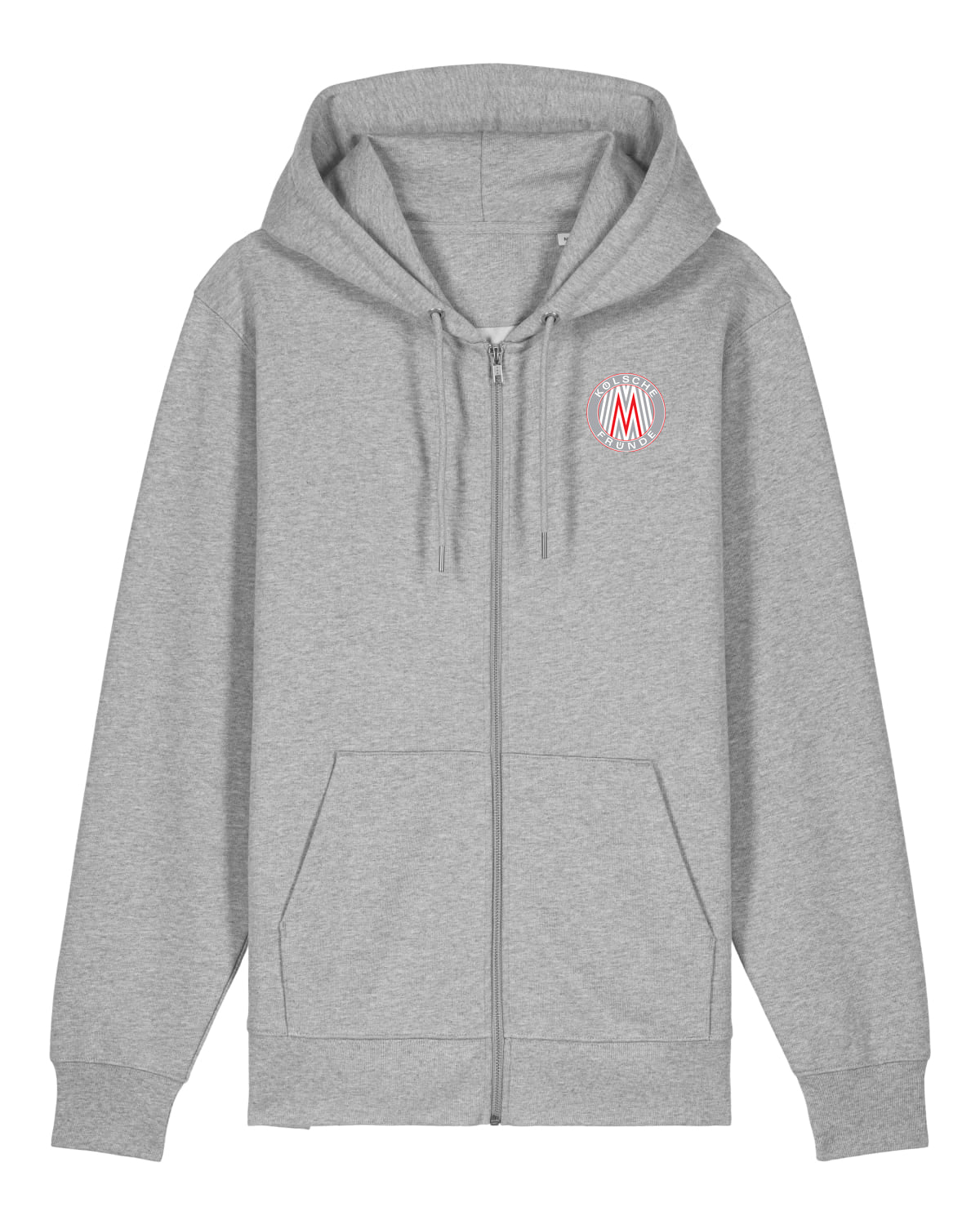 KÖLSCHE FRÜNDE | ZIPPER | UNISEX | HEATHER GREY