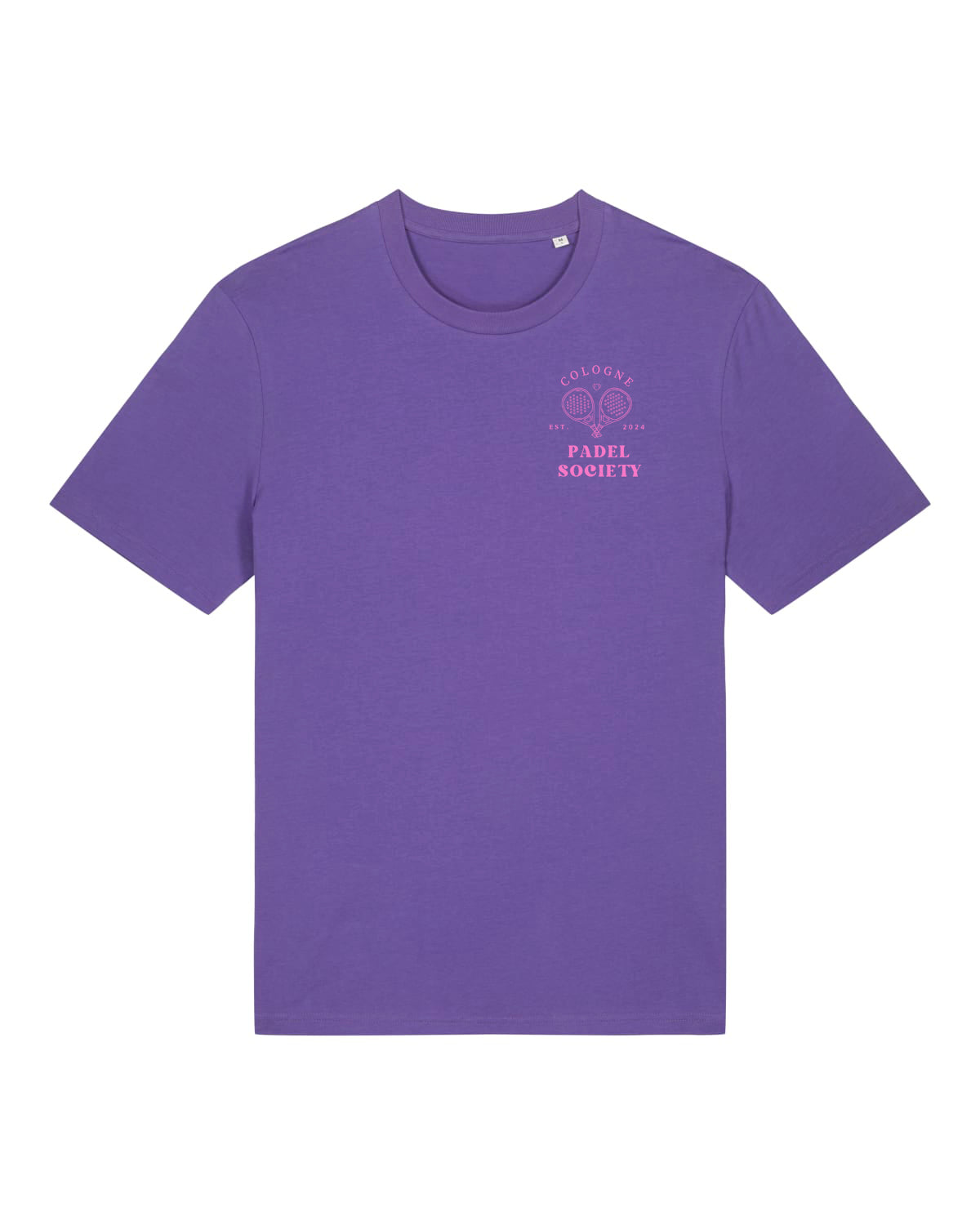 PADEL SOCIETY | T-SHIRT WITH BACKPRINT | UNISEX | PURPLE