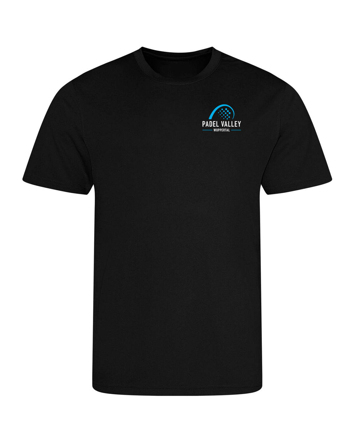 PADEL VALLEY | PERFORMANCE SHIRT | UNISEX | BLACK