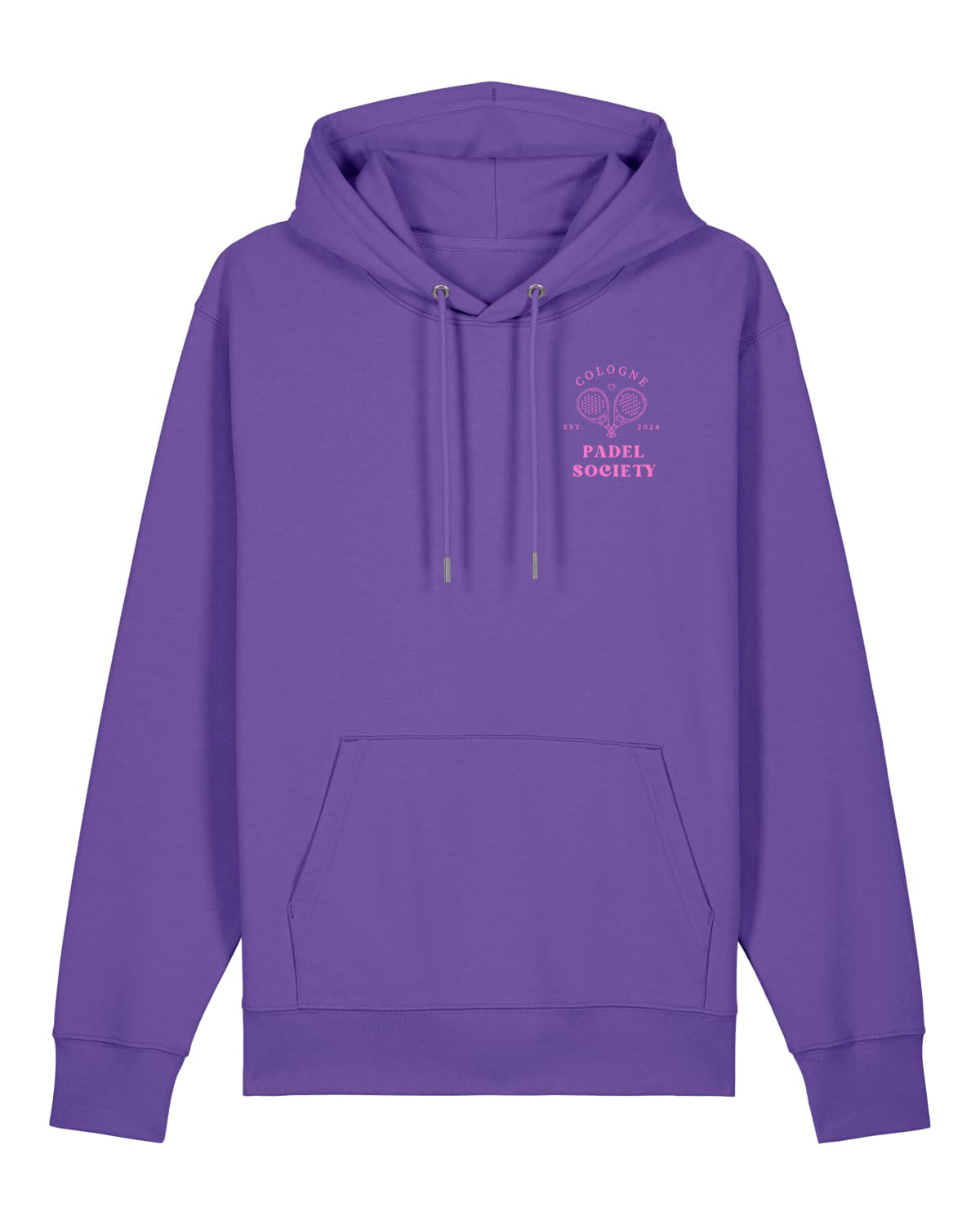 PADEL SOCIETY | HOODIE WITH BACKPRINT | UNISEX | PURPLE