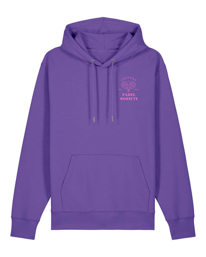 PADEL SOCIETY | HOODIE WITH BACKPRINT | UNISEX | PURPLE