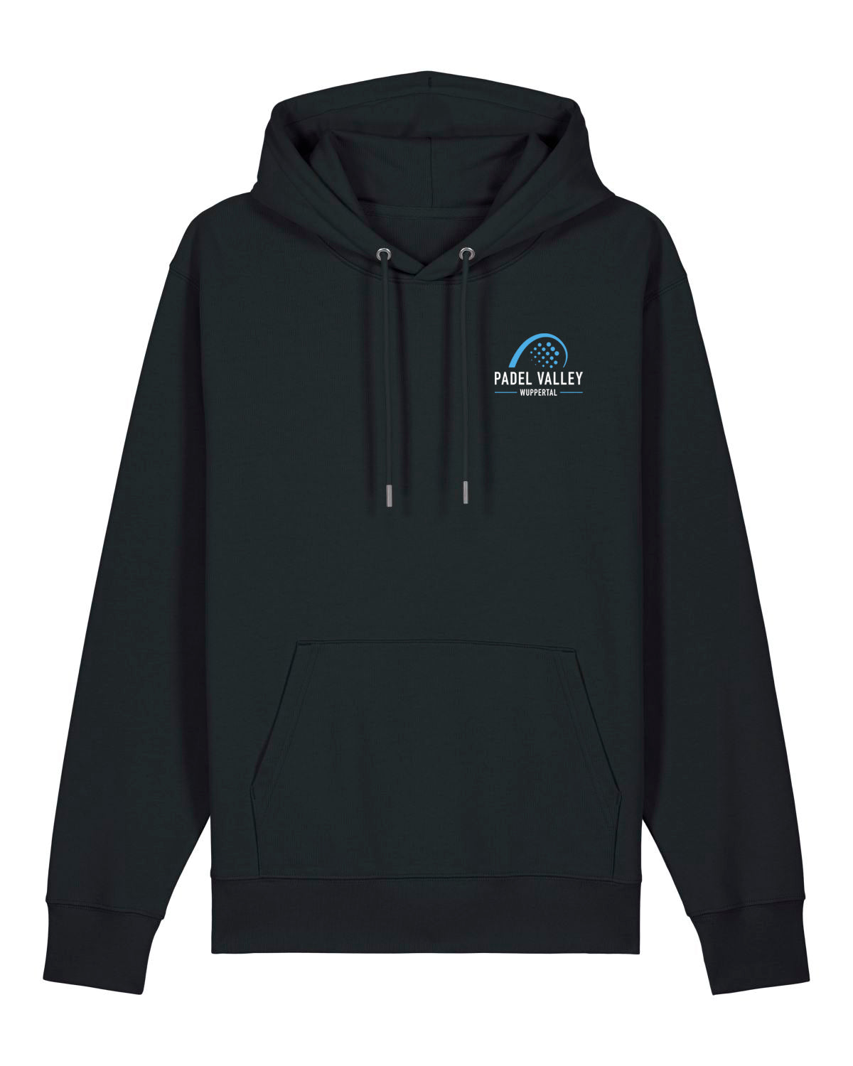 PADEL VALLEY | HOODIE WITH BACKPRINT | UNISEX | BLACK