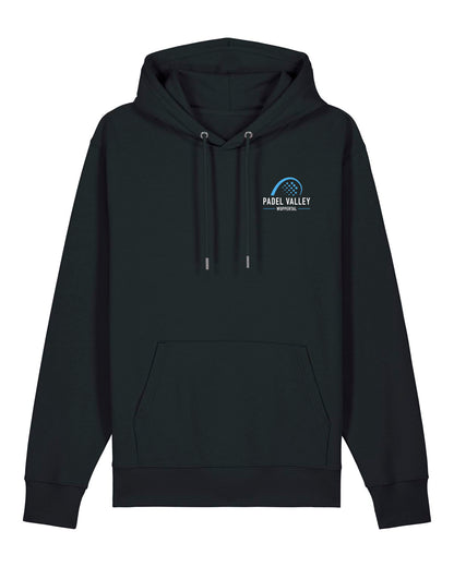 PADEL VALLEY | HOODIE WITH BACKPRINT | UNISEX | BLACK