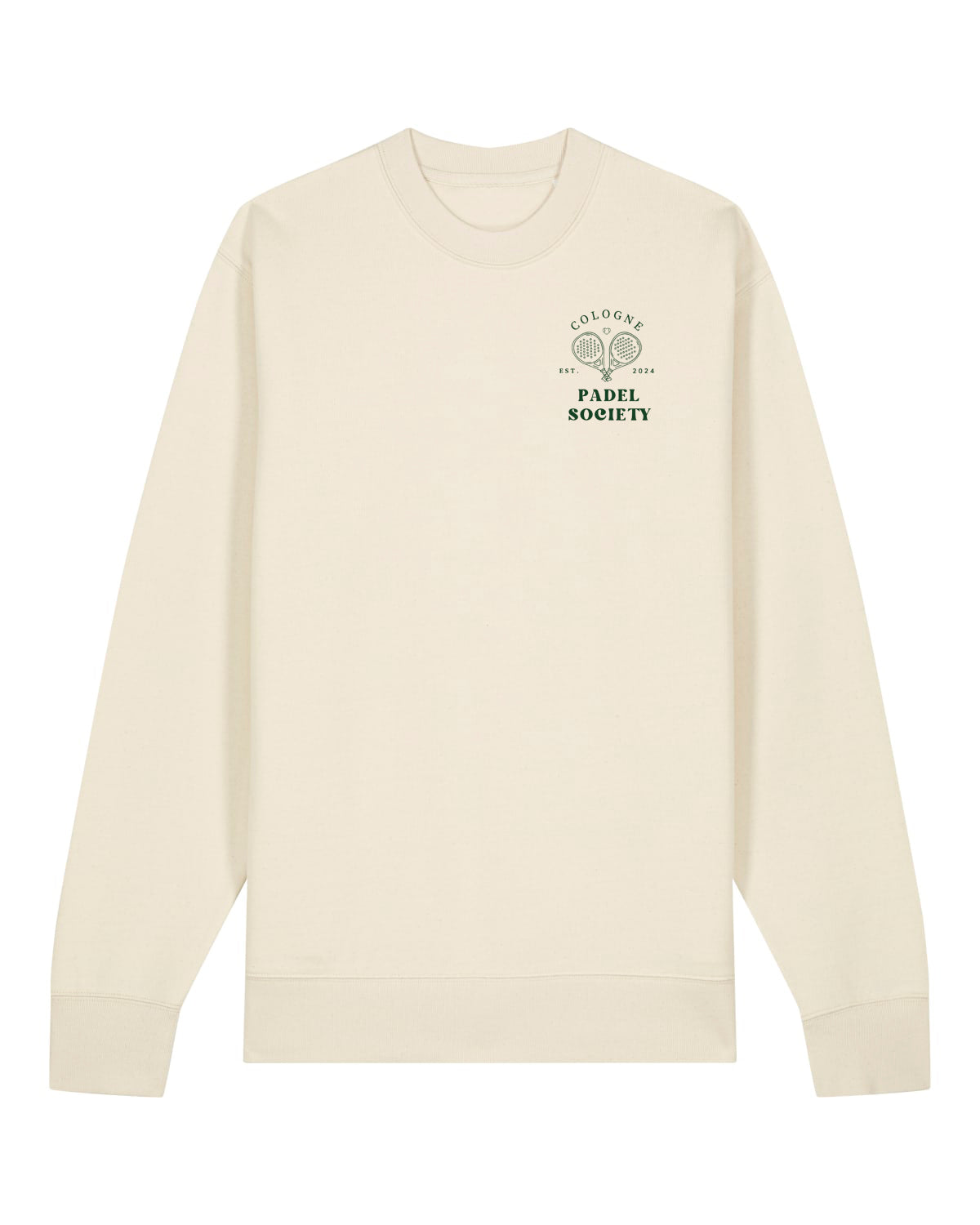 PADEL SOCIETY | CREWNECK WITH BACKPRINT | UNISEX | NATURE
