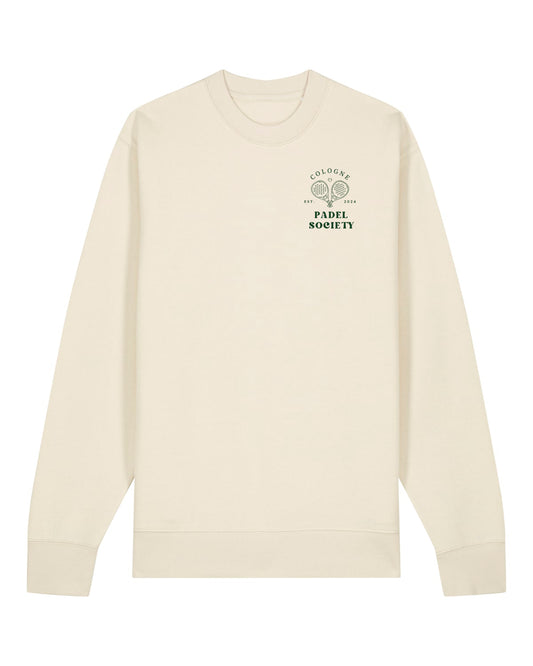 PADEL SOCIETY | CREWNECK WITH BACKPRINT | UNISEX | NATURE