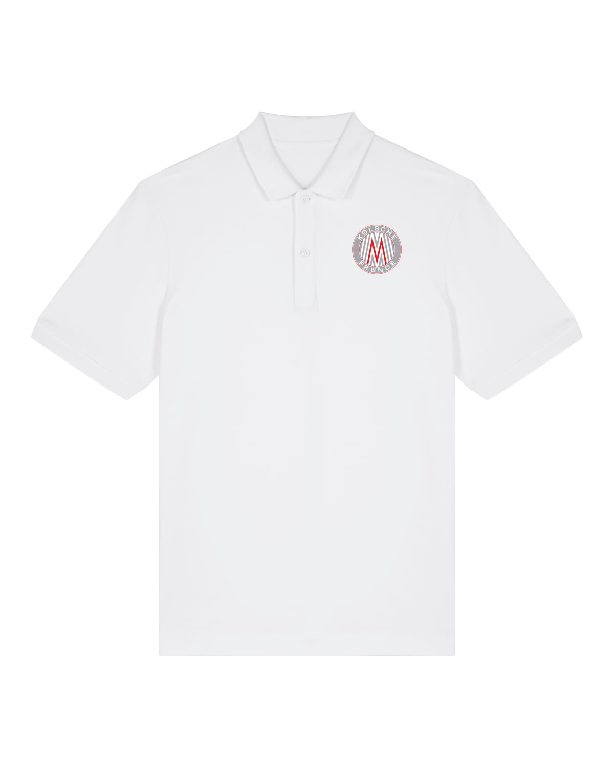 KÖLSCHE FRÜNDE | POLOSHIRT | UNISEX | WHITE