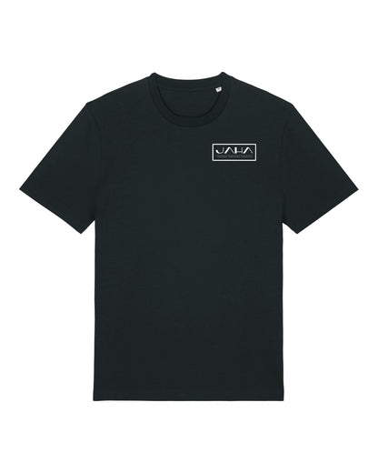 JAHA | T-SHIRT WITH BACKPRINT | UNFORCED ERROR CLUB | UNISEX | BLACK
