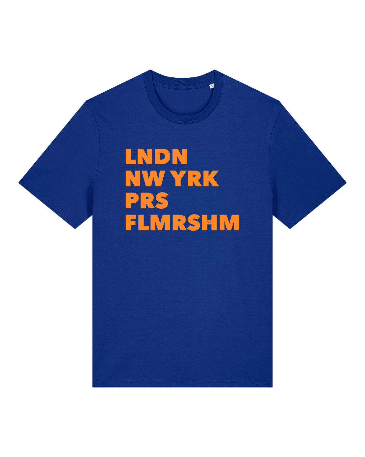 FLMRSHM | T-SHIRT | UNISEX | WORKER BLUE