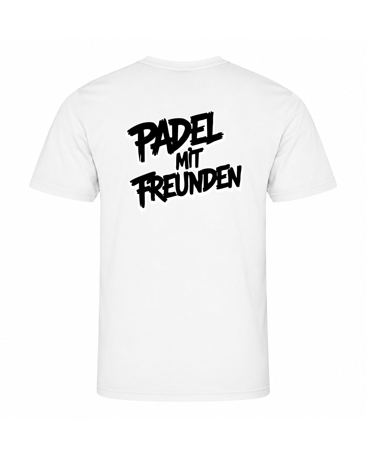 PMF | PERFORMANCE T-SHIRT WITH BACKPRINT | UNISEX | WHITE