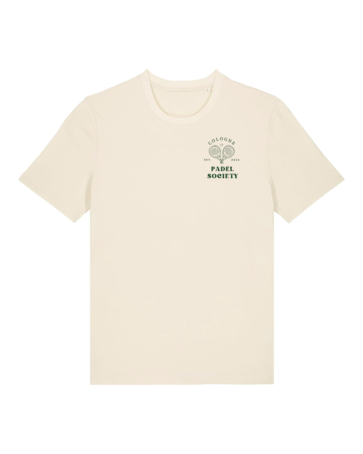 PADEL SOCIETY | T-SHIRT WITH BACKPRINT | UNISEX | NATURE