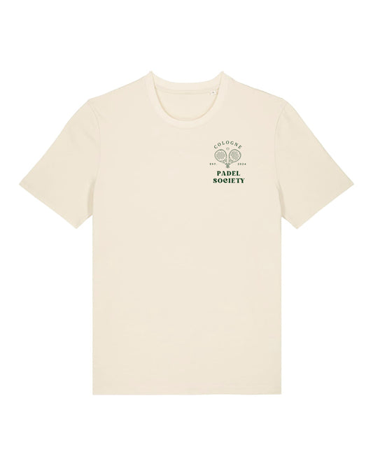 PADEL SOCIETY | T-SHIRT WITH BACKPRINT | UNISEX | NATURE
