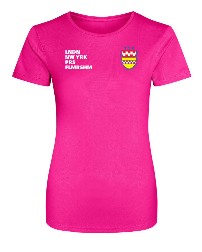FLMRSHM | PERFORMANCE SHIRT | WOMEN | HYPER PINK