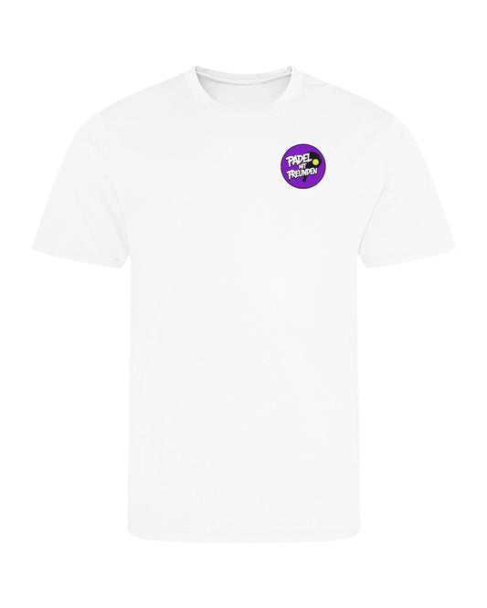 PMF | PERFORMANCE T-SHIRT WITH BACKPRINT | UNISEX | WHITE