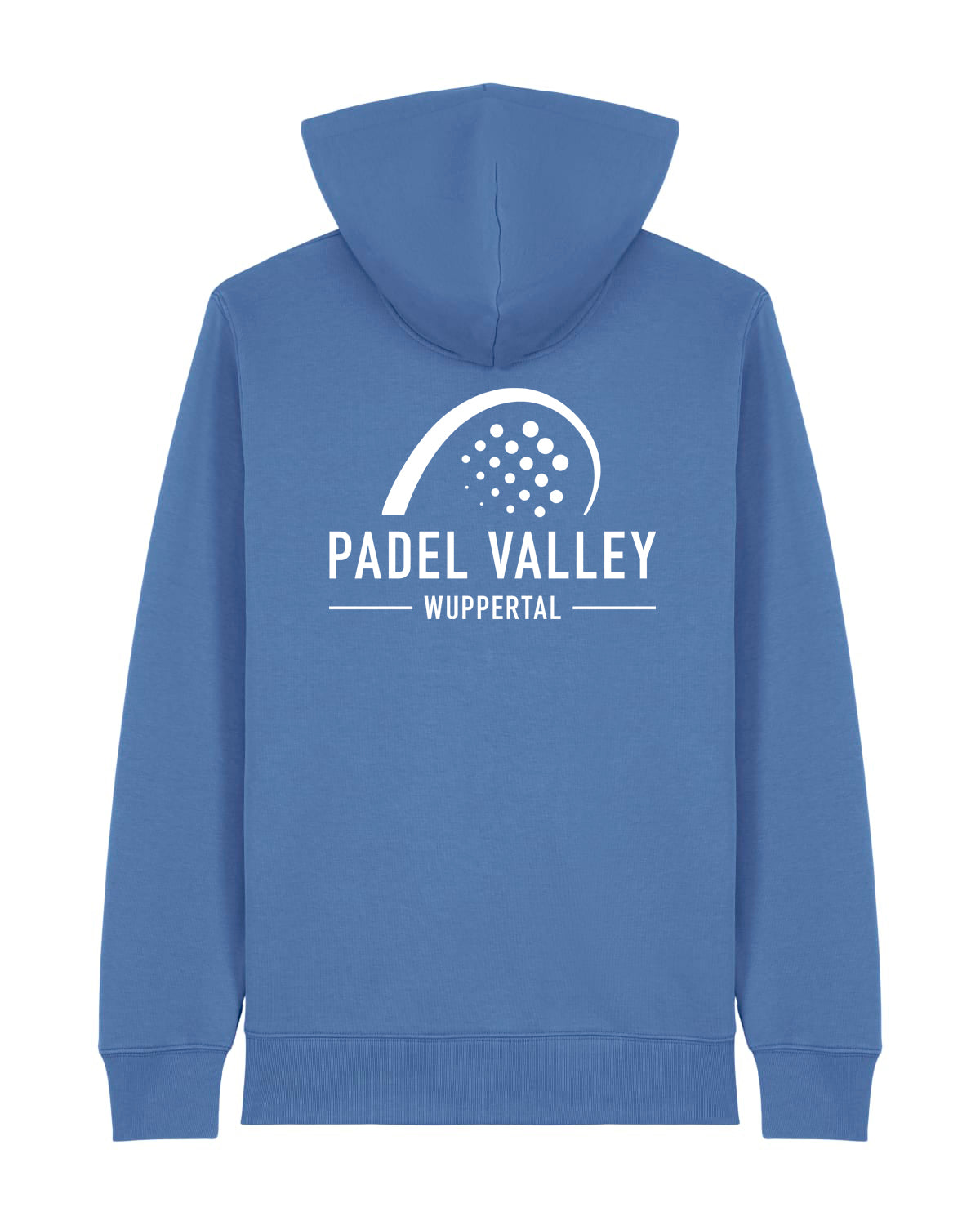 PADEL VALLEY | ZIPPER WITH BACKPRINT | UNISEX | BRIGHT BLUE