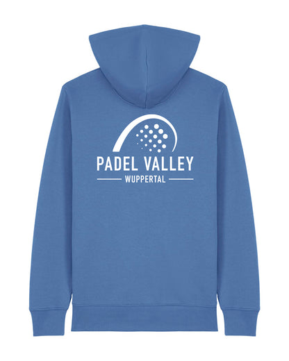 PADEL VALLEY | ZIPPER WITH BACKPRINT | UNISEX | BRIGHT BLUE