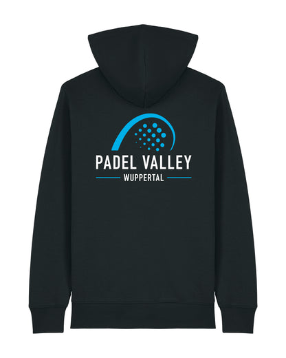 PADEL VALLEY | ZIPPER WITH BACKPRINT | UNISEX | BLACK