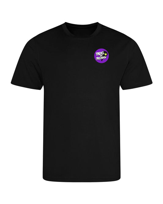 PMF | PERFORMANCE T-SHIRT WITH BACKPRINT | UNISEX | BLACK