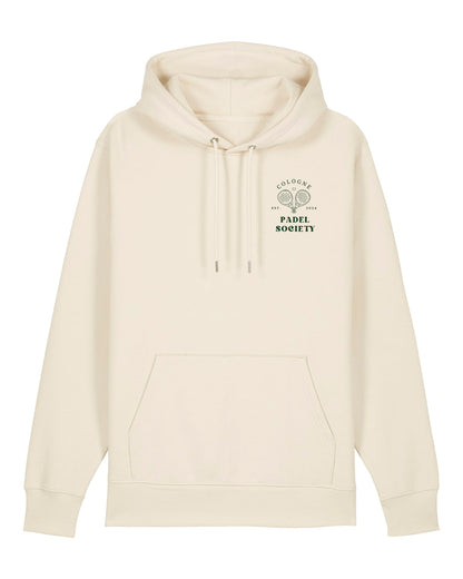 PADEL SOCIETY | HOODIE WITH BACKPRINT | UNISEX | NATURE