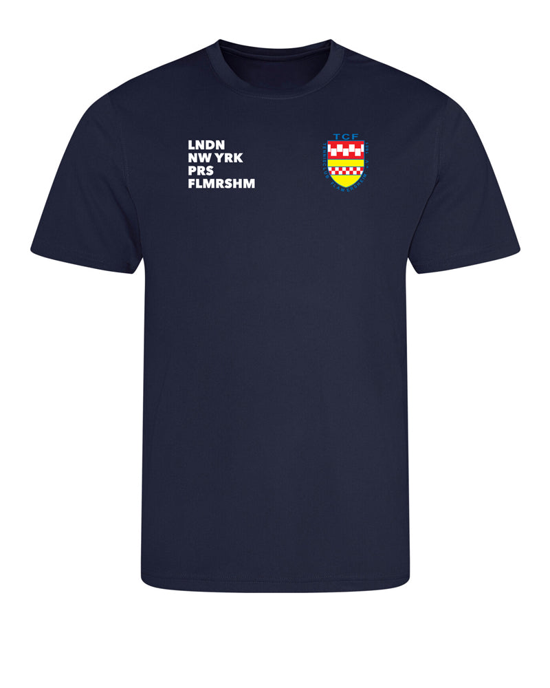 FLMRSHM | PERFORMANCE SHIRT | UNISEX | NAVY