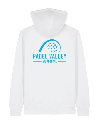 PADEL VALLEY | ZIPPER WITH BACKPRINT | UNISEX | WHITE