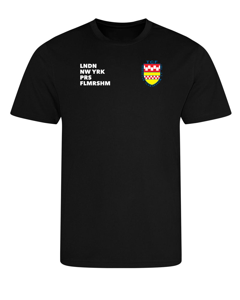 FLMRSHM | PERFORMANCE SHIRT | UNISEX | BLACK