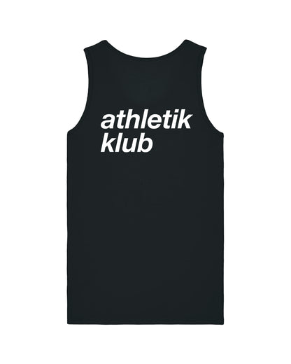 ATHL | TANKTOP WITH BACKPRINT | UNISEX | BLACK