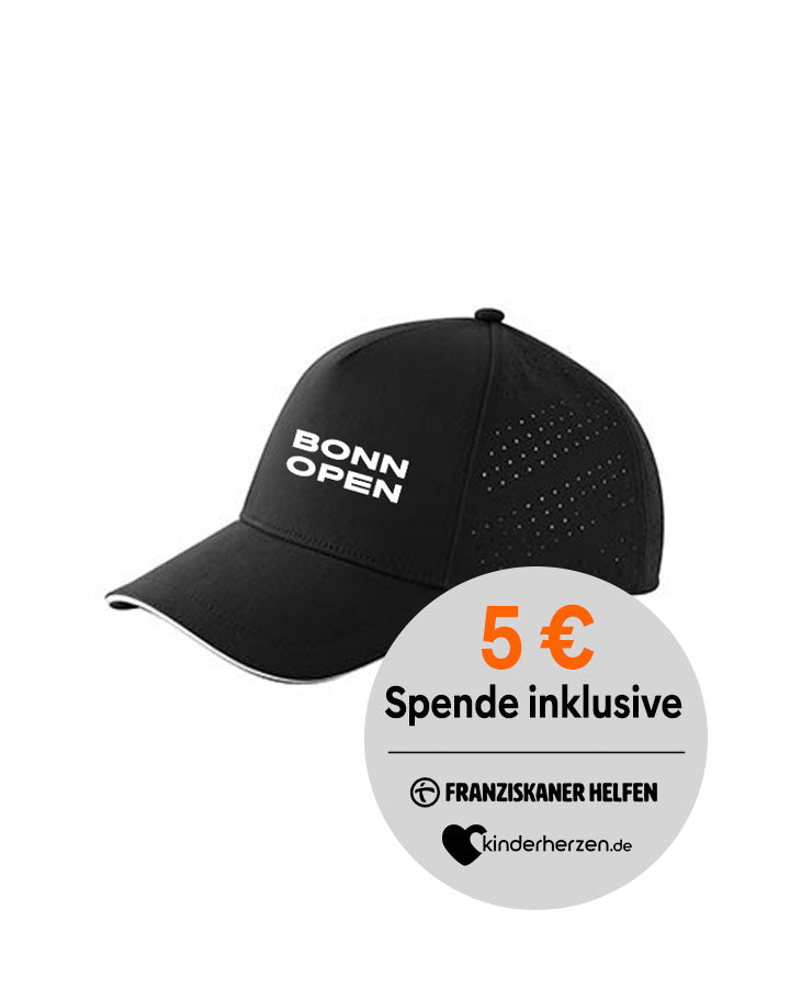 BONN OPEN | CAP | CHARITY | UNISEX | BLACK