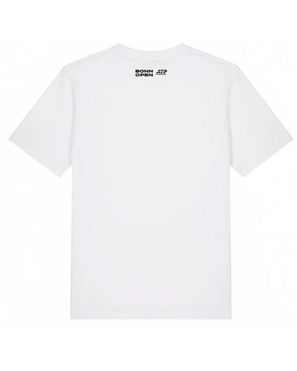 BONN OPEN | T-SHIRT WITH BACKPRINT | CHARITY | UNISEX | WHITE