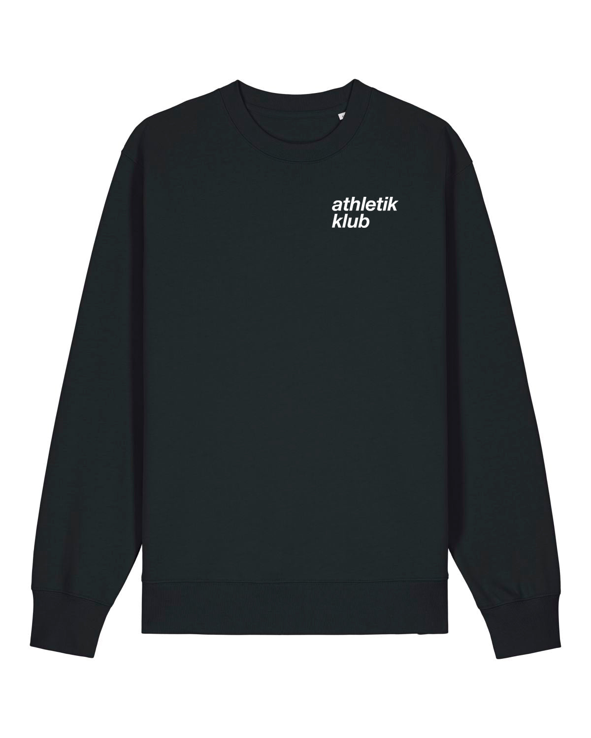 ATHL | CREWNECK WITH BACKPRINT | UNISEX | BLACK